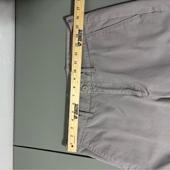 J. Crew Factory Gray 33X30 Men's Casual Chino Pant 100% Cotton Preppy - Picture 7 of 10